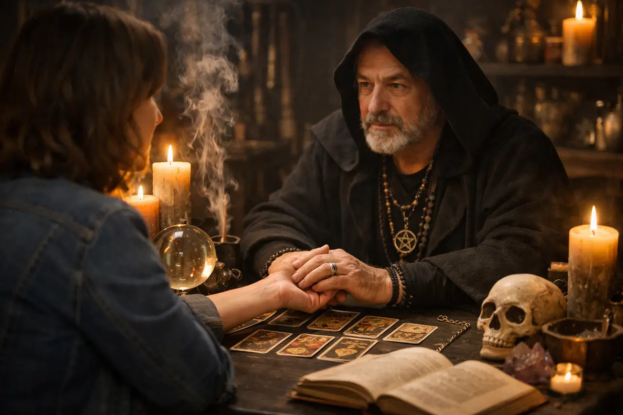 Imagen editorial para Brujos y Hechiceros: Señales que Indican la Credibilidad de Tus Consultas Espirituales
