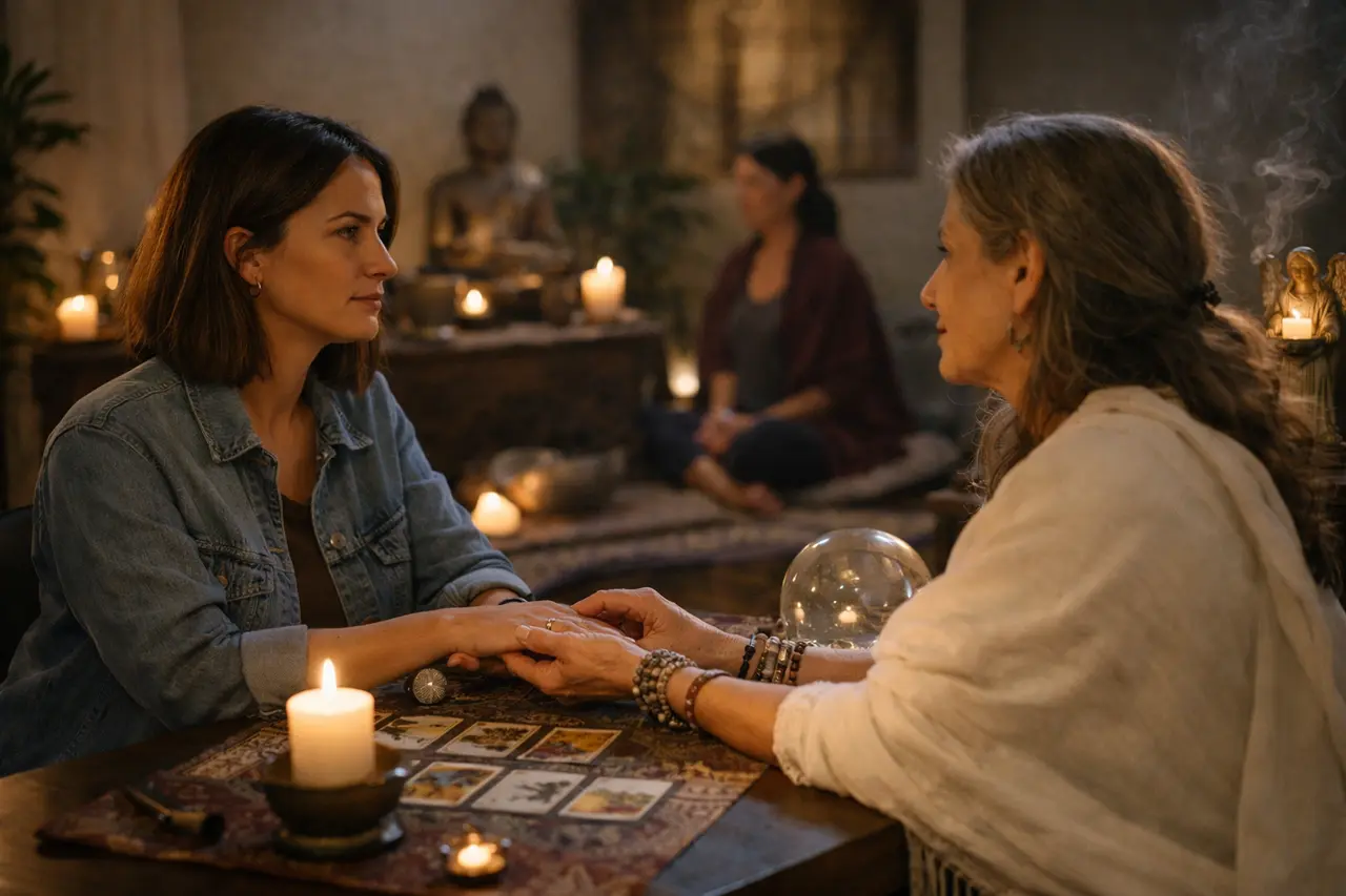 Imagen editorial para Centro Espiritual Cerca de Mí: Cómo Elegir un Espacio Confiable para Consultas Espirituales