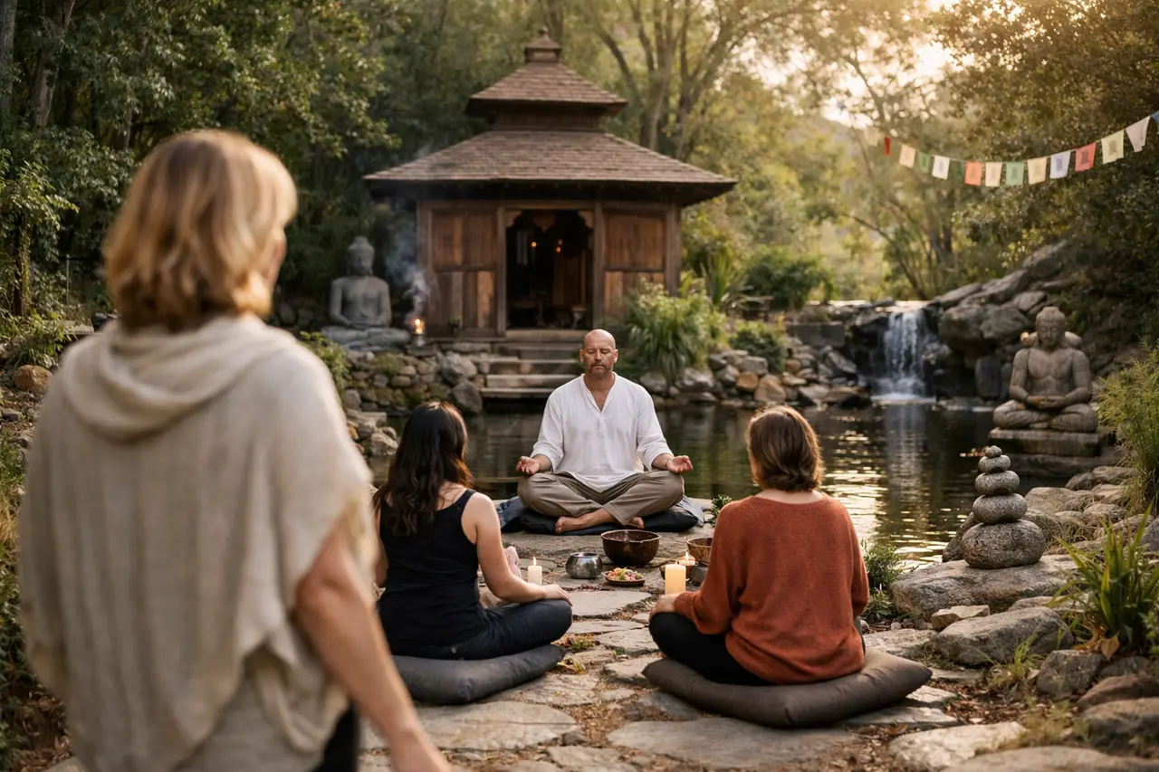Imagen editorial para Centro Espiritual Cerca de Mí: Cómo Encontrar el Ideal para Tu Bienestar Espiritual