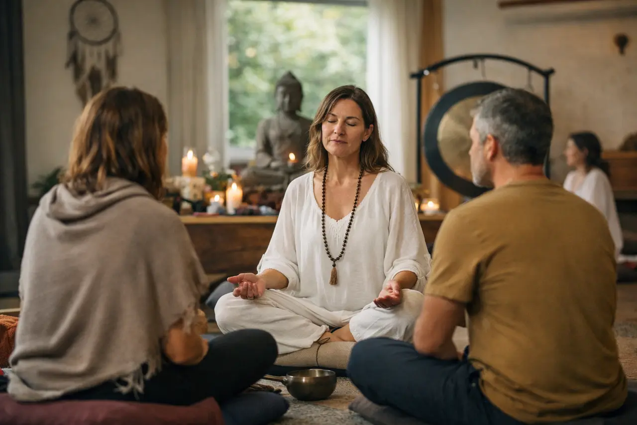 Imagen editorial para Centro Espiritual Cerca de Mí: Cómo Identificar Espacios Confiables para Tu Búsqueda Espiritual