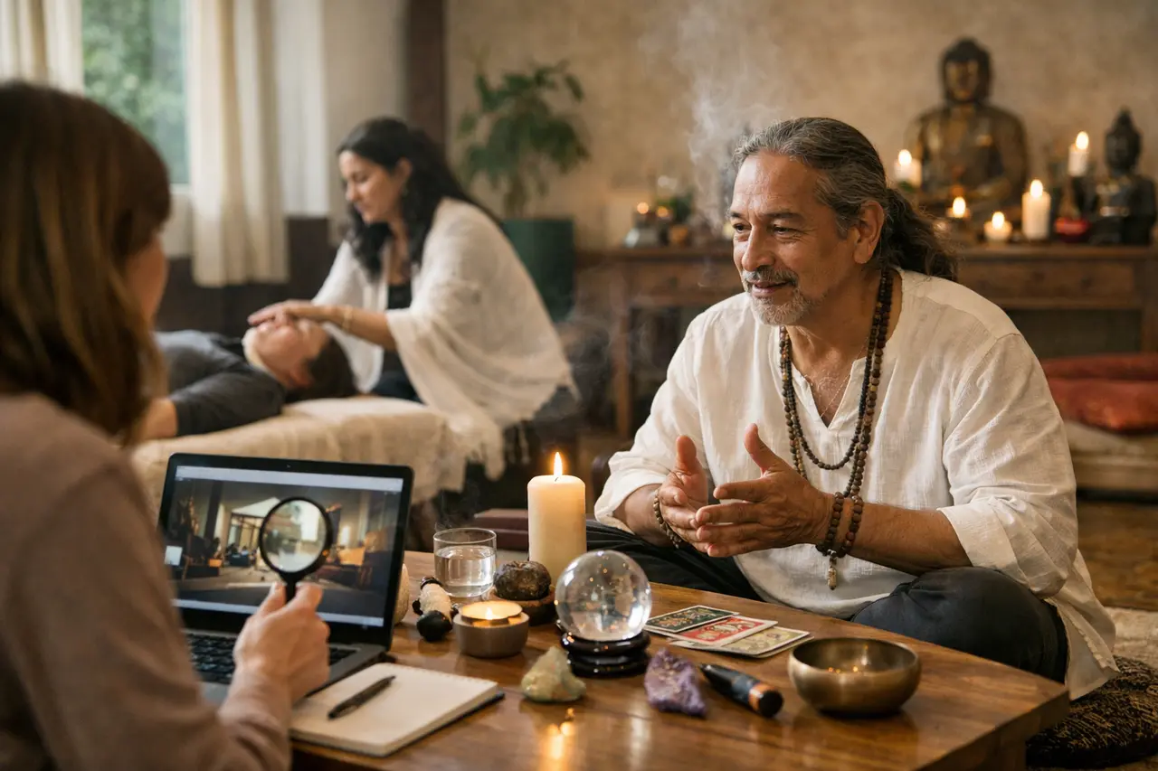 Imagen editorial para Centros Espirituales: Cómo Identificar el Más Confiable para Consultas Serias y Efectivas
