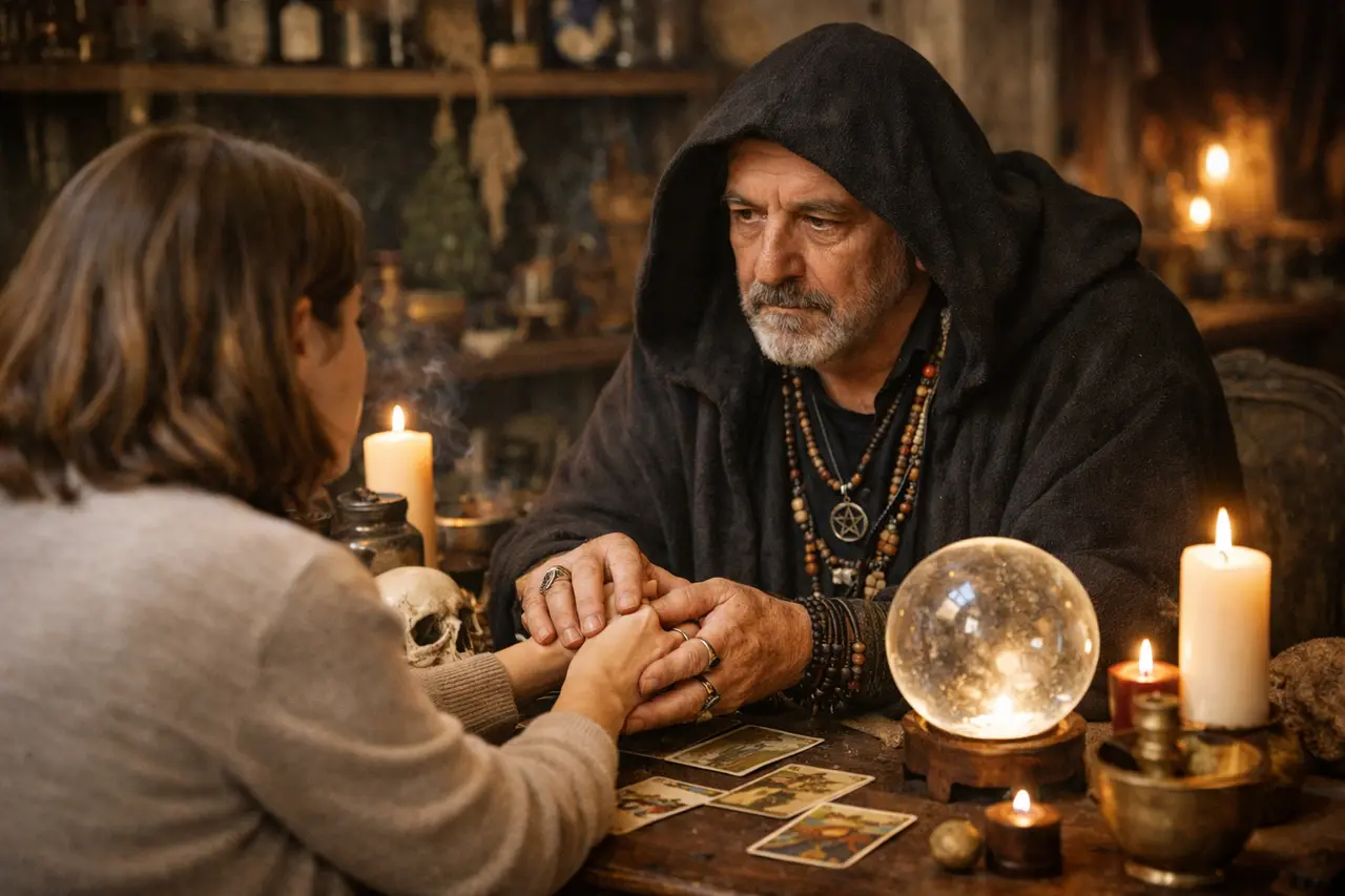Imagen editorial para Brujo Consulta Gratis Cómo Obtener Consultas Espirituales Gratuitas con Brujos de Confianza