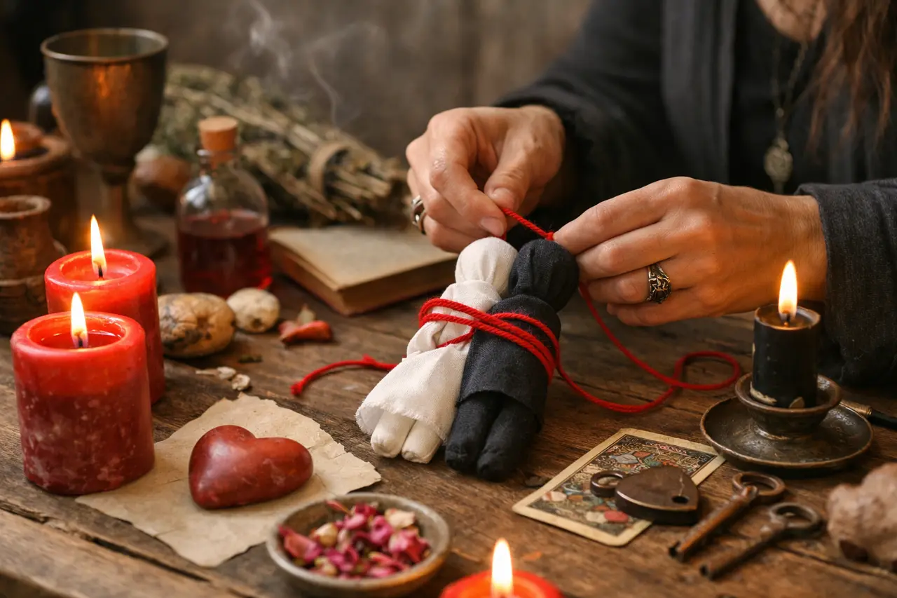 Imagen editorial para Cómo Realizar Amarres Amorosos de Manera Efectiva y Segura