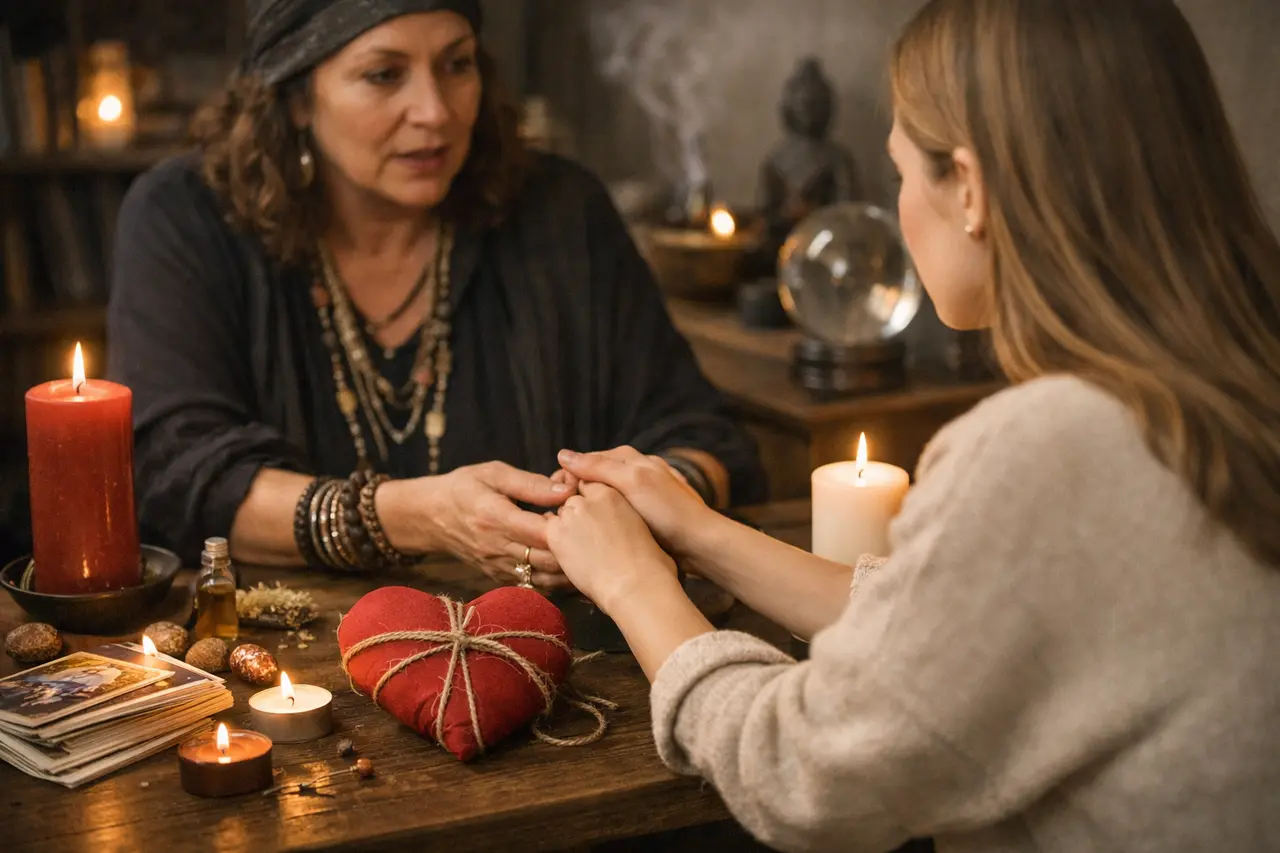 Imagen editorial para Consulta de Amarres Gratis Cómo Realizar Consultas de Amarres de Amor que Transformen Tu Vida Emocional