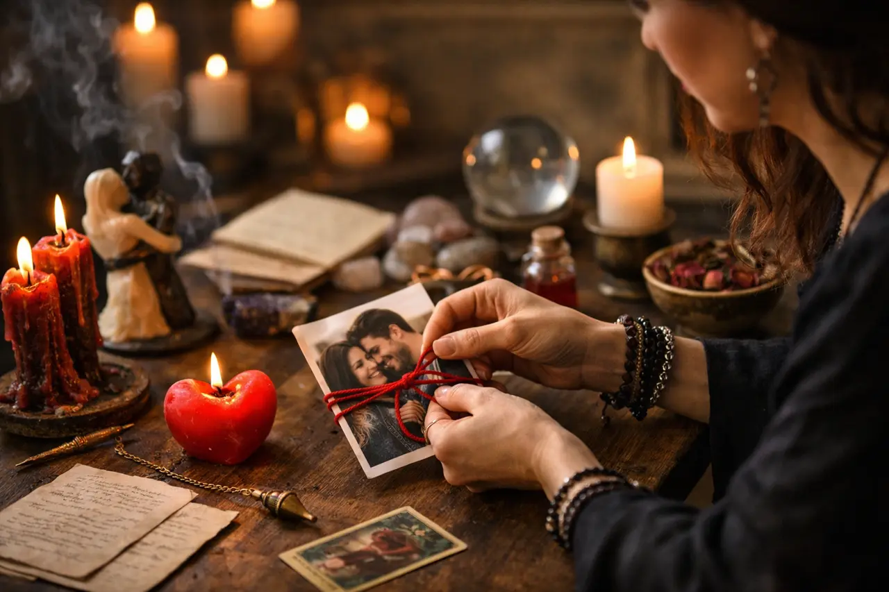 Imagen editorial para Amarre para que se Enamore de Mi Cómo Realizar un Amarre que Despierte el Amor Verdadero en Tu Pareja