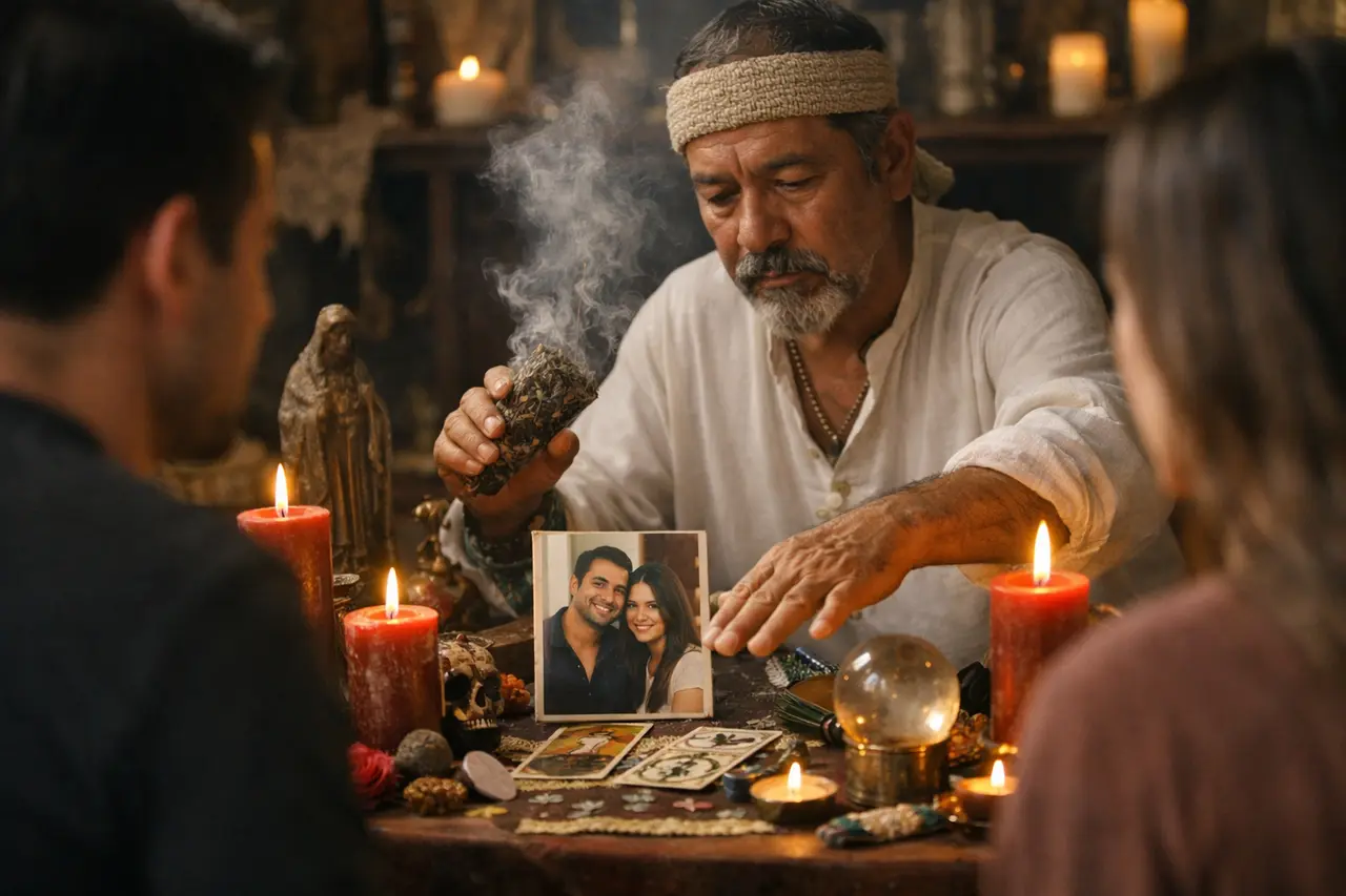 Imagen editorial para Curandero en Regreso de Pareja Cómo Regresar con Tu Pareja Usando el Poder Espiritual