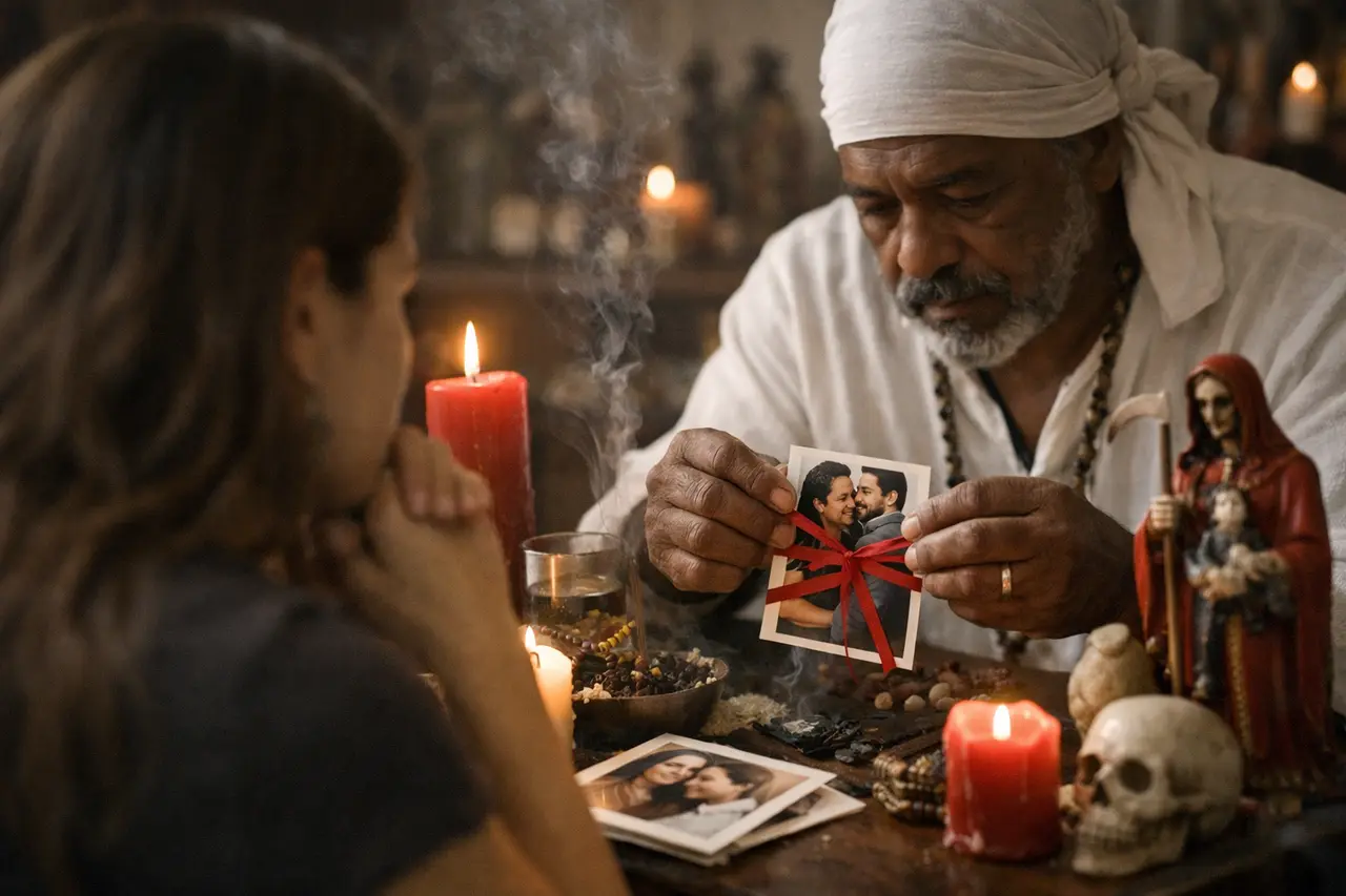 Imagen editorial para Santero en Amarre para que Regrese Cómo Utilizar un Santero en Amarres para Hacer Retornar a Tu Pareja