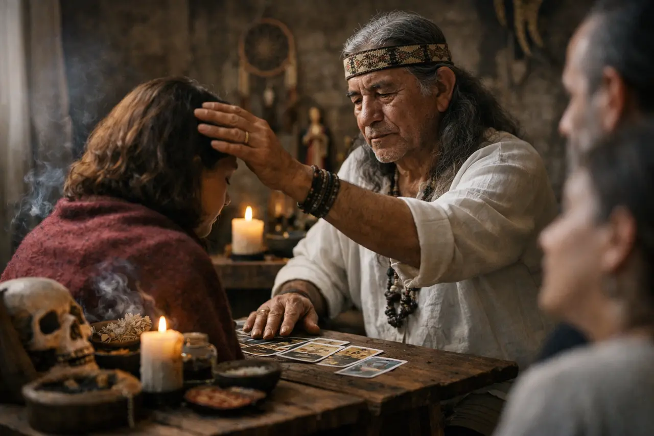 Imagen editorial para Curandero Espiritual: Cómo Diagnosticar Tu Necesidad Espiritual para Encontrar la Ayuda Adecuada