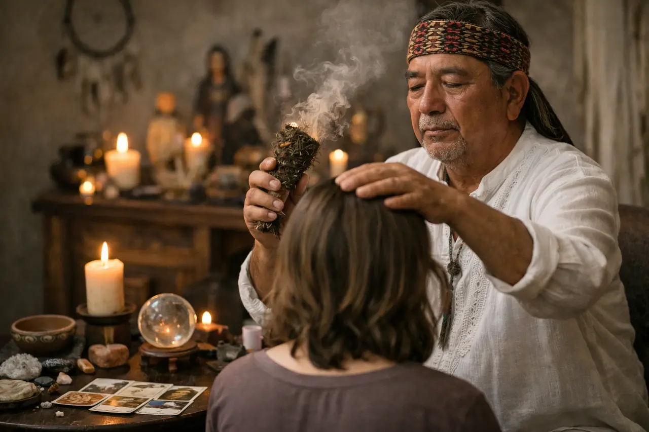 Imagen editorial para Curandero Espiritual: Cómo Elegir un Profesional Confiable para Consultas Espirituales Efectivas