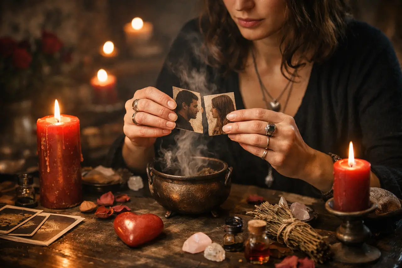 Imagen editorial para Brujeria para el Amor Descubre Cómo la Brujería para el Amor Puede Transformar Tu Vida Emocional