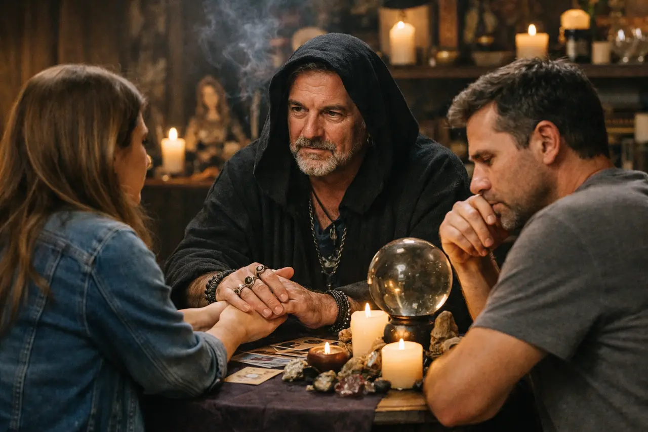 Imagen editorial para Brujos Consulta Descubre Cómo los Brujos Pueden Transformar Tu Vida Amorosa