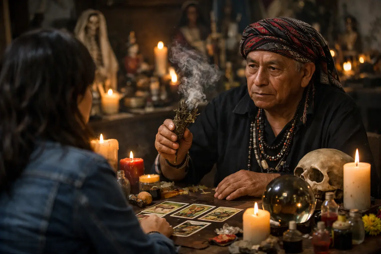 Imagen editorial para Descubre los Misterios de los Brujos en Guatemala para Consultas Espirituales