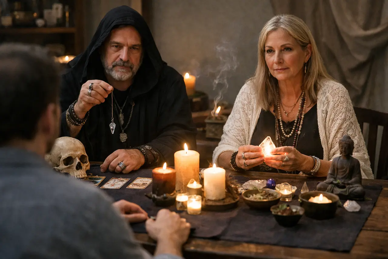 Imagen editorial para El Mejor Brujo: Cómo Elegir al Adecuado para Consultas Espirituales Efectivas
