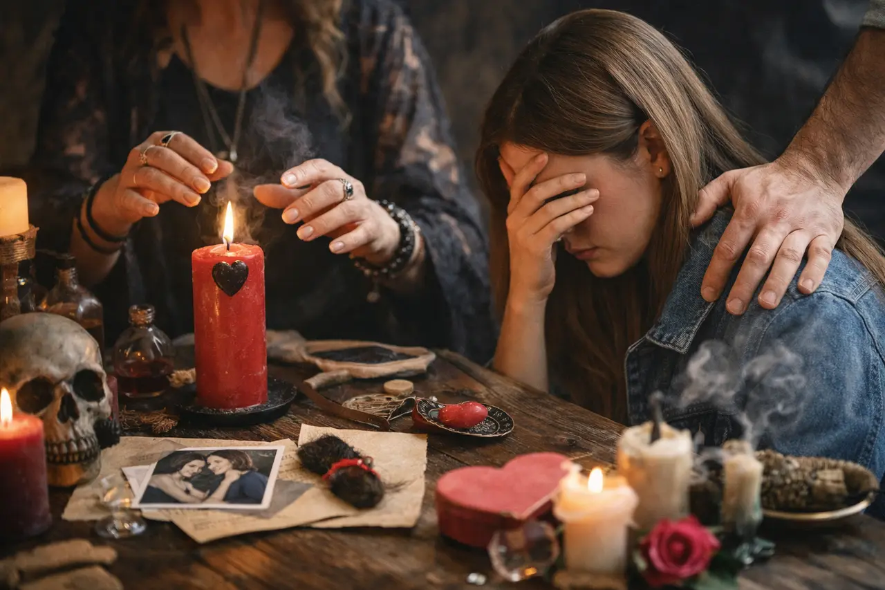 Imagen editorial para Hechizo de Brujería de Amor: Identifica Señales de Manipulación y Mantén el Consentimiento