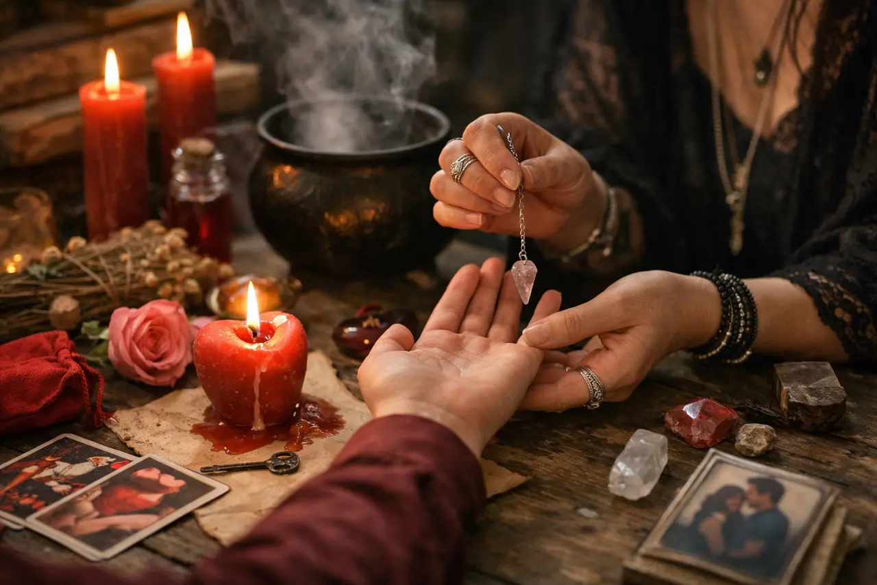 Imagen editorial para Hechizo de Brujería de Amor: Señales Clave para Reconocer un Hechizo Verdadero