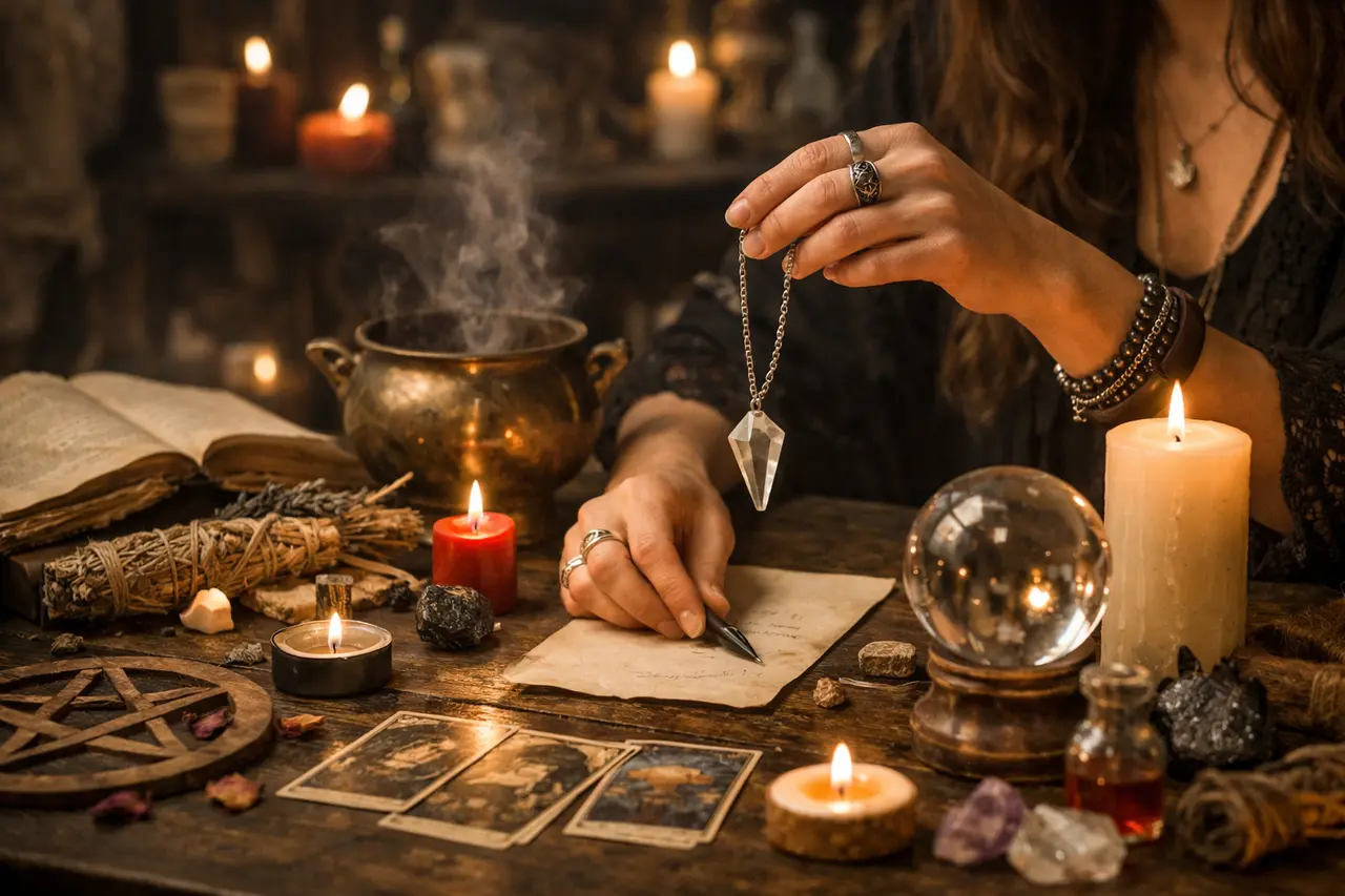 Imagen editorial para Hechizos Caseros: Cómo Realizar Rituals Eficaces sin Caer en Trampas