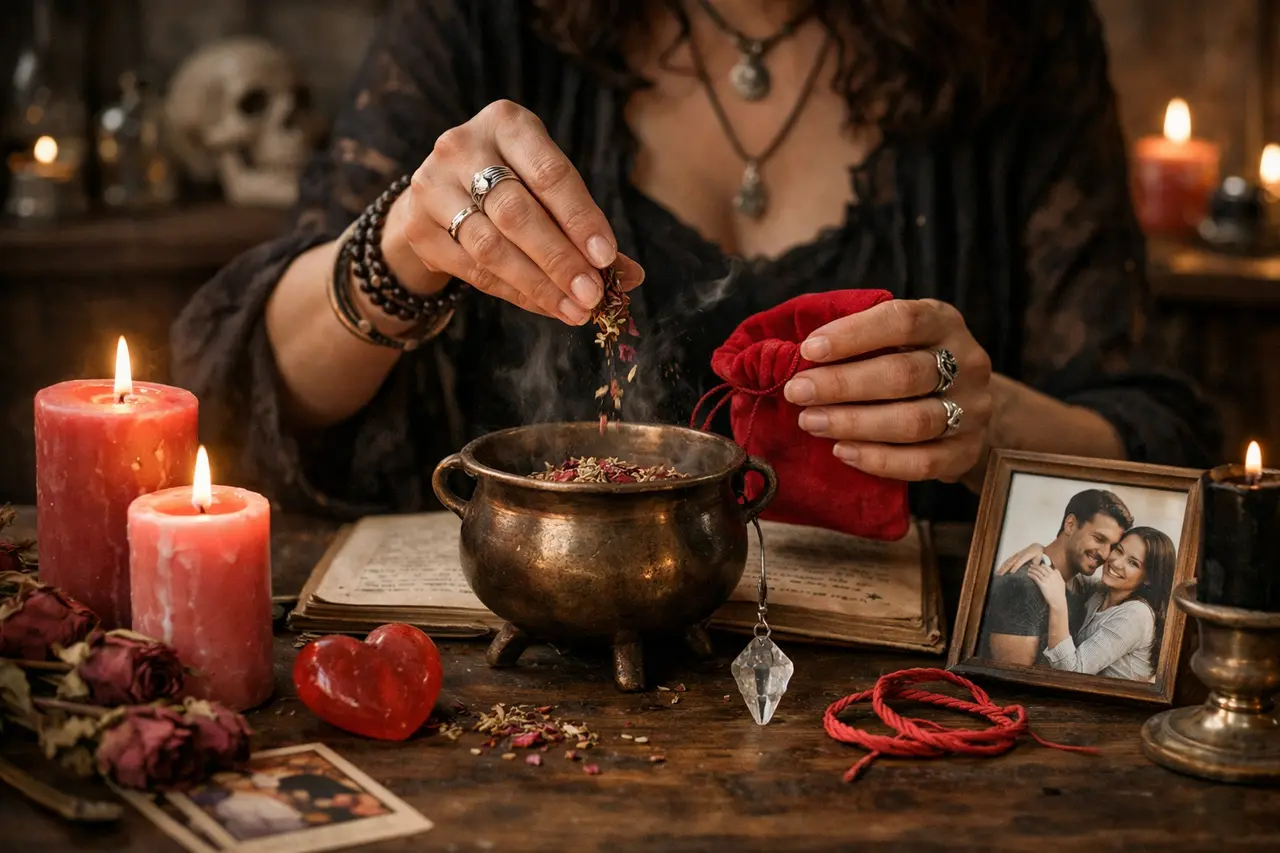 Imagen editorial para Hechizos Efectivos: Estrategias Prácticas para Atraer Amor y Conexiones Genuinas