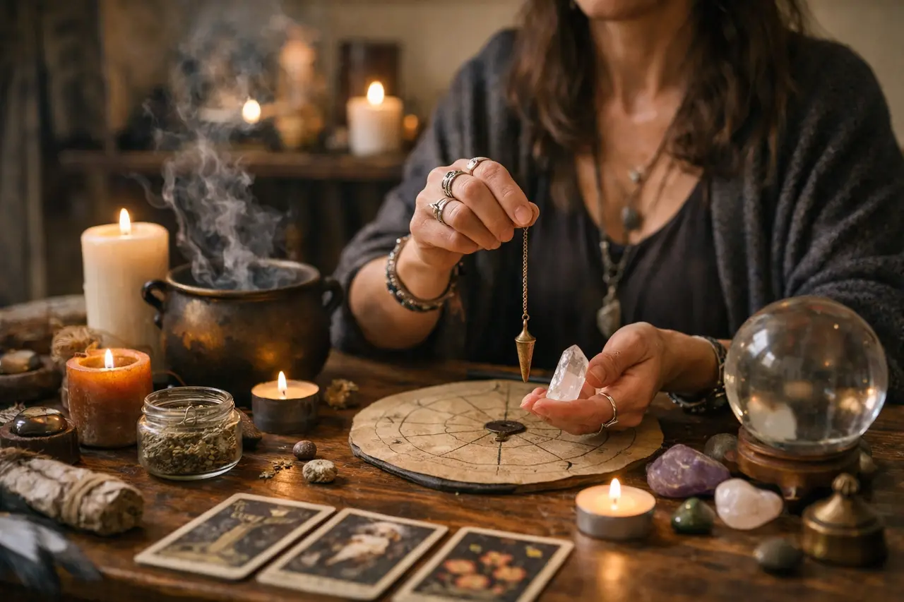 Imagen editorial para Hechizos Magia: Estrategias Prácticas para Atraer Energías Positivas en Tus Consultas Espirituales