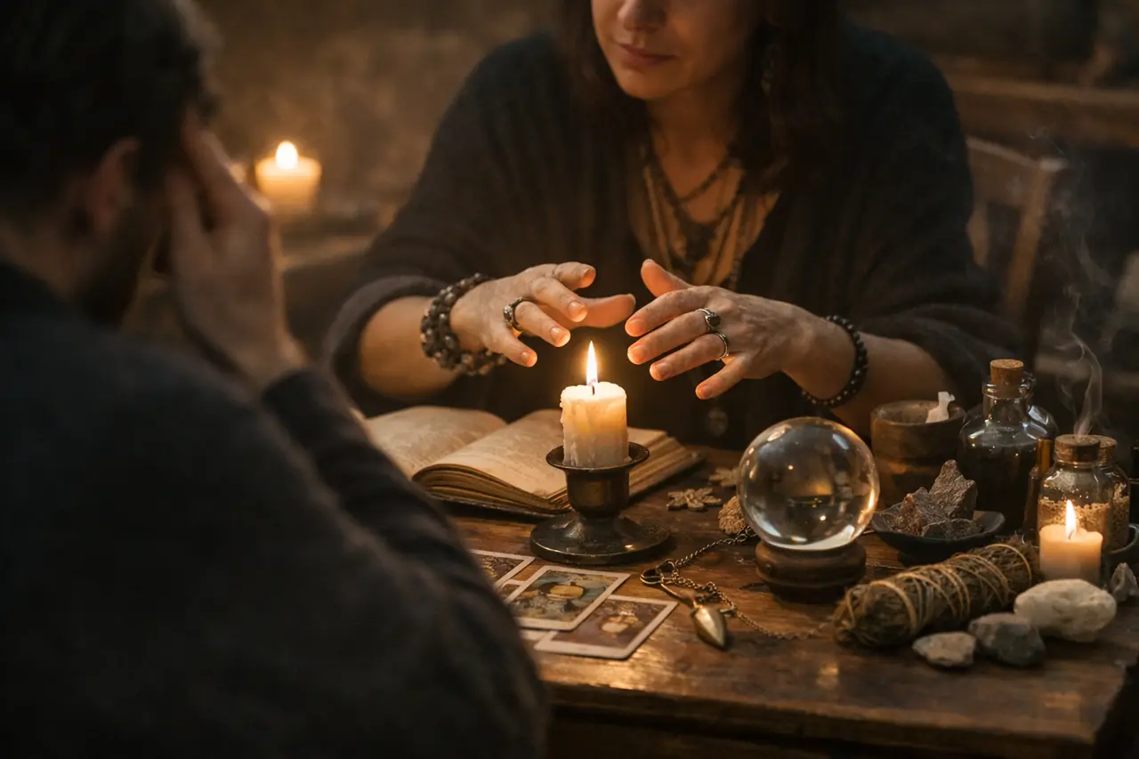 Imagen editorial para Hechizos Rituals: Cómo Diagnosticar la Necesidad de un Hechizo y Evitar Engaños