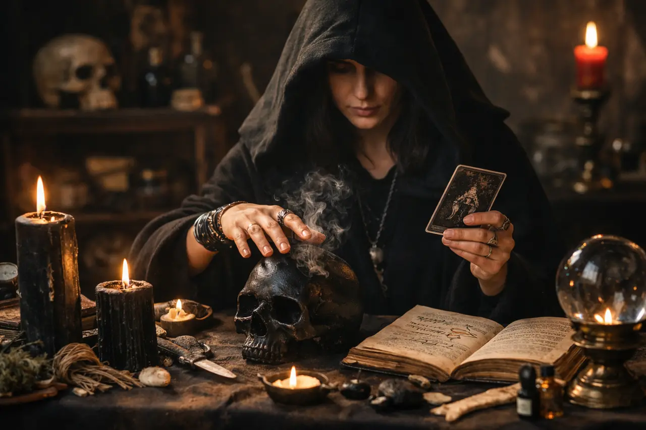 Imagen editorial para Magia Negra: Claves para Reconocer Intenciones sin Caer en Engaños