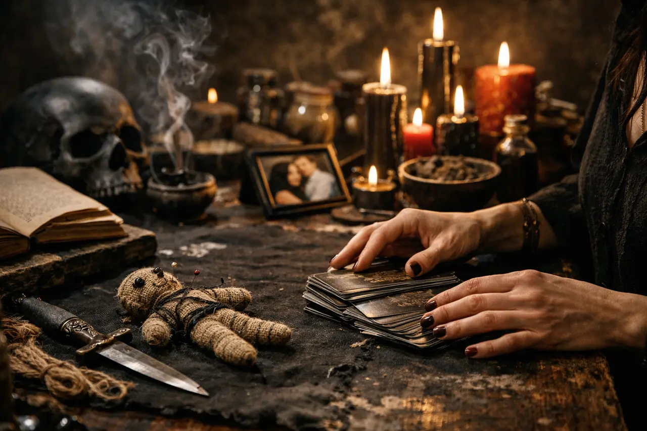 Imagen editorial para Magia Negra: Cómo Reconocer sus Efectos y Actuar con Certeza