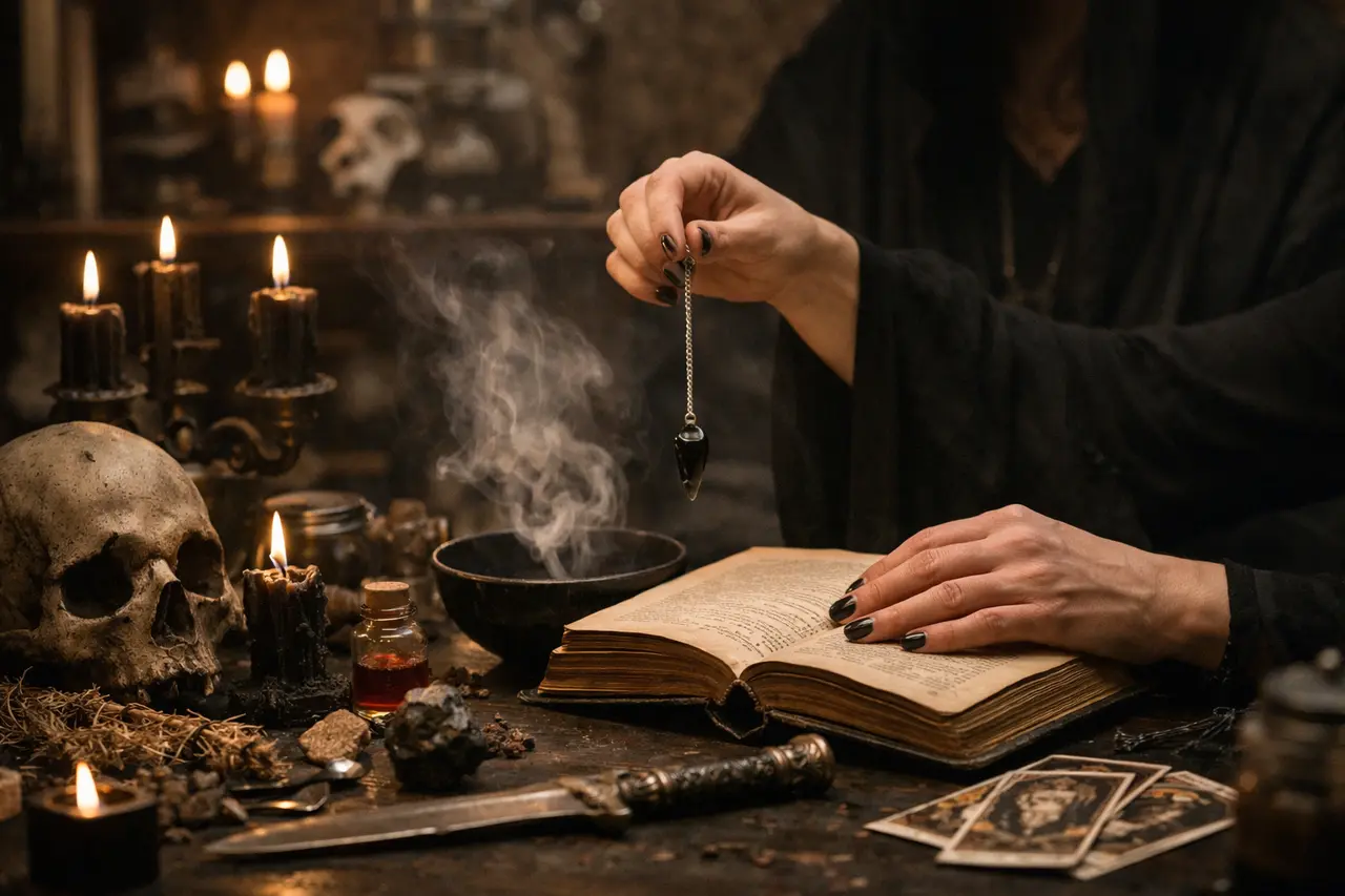 Imagen editorial para Magia Negra: Señales Clave para Detectar Prácticas Auténticas y Evitar Engaños