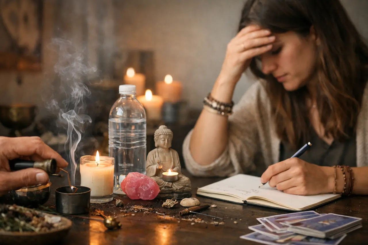 Imagen editorial para Rituales para Hacer: Errores Comunes que Pueden Arruinar el Proceso Espiritual