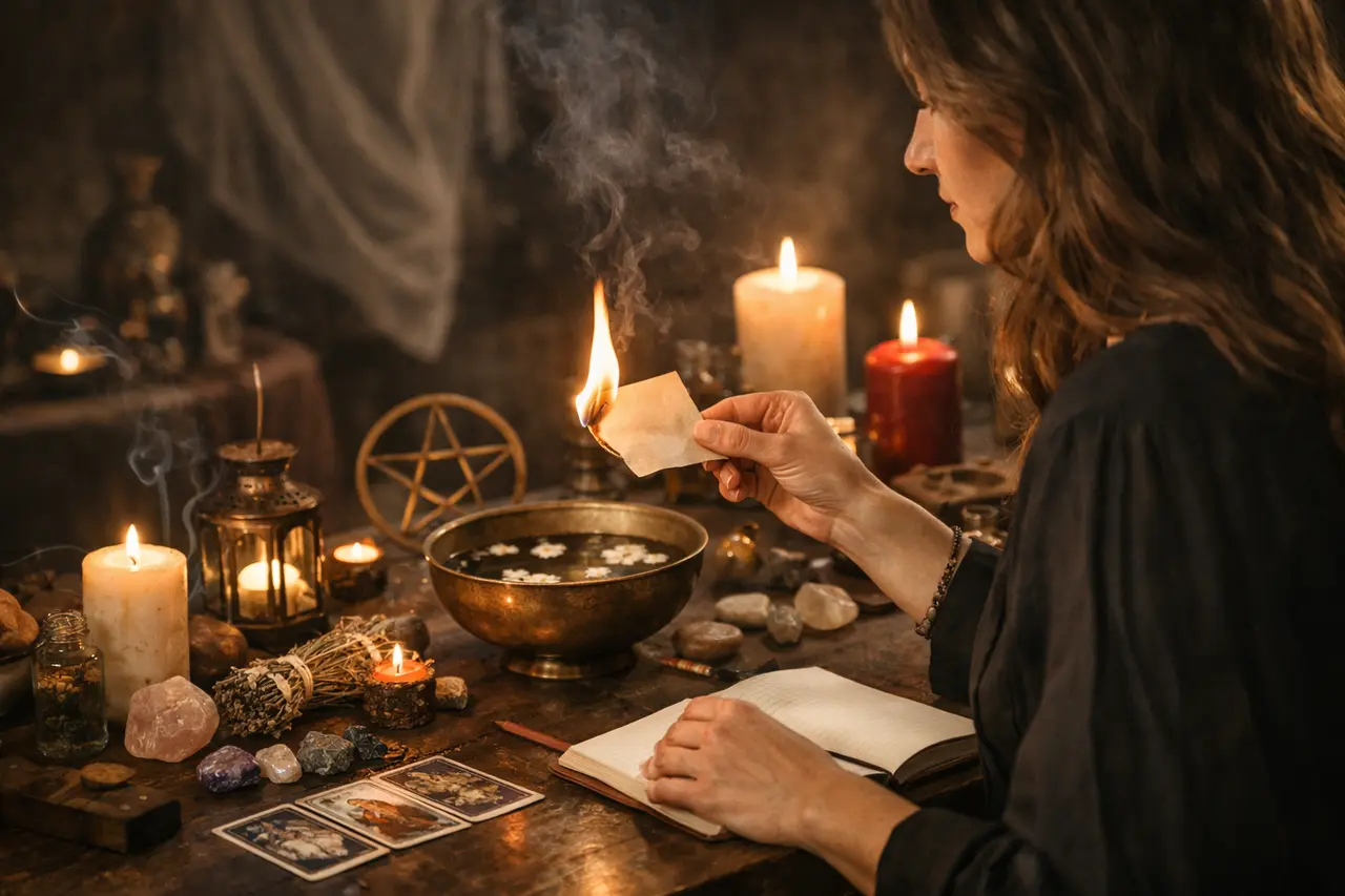 Imagen editorial para Rituales para Hacer: Estrategias Prácticas para Canalizar Tu Energía y Lograr Deseos