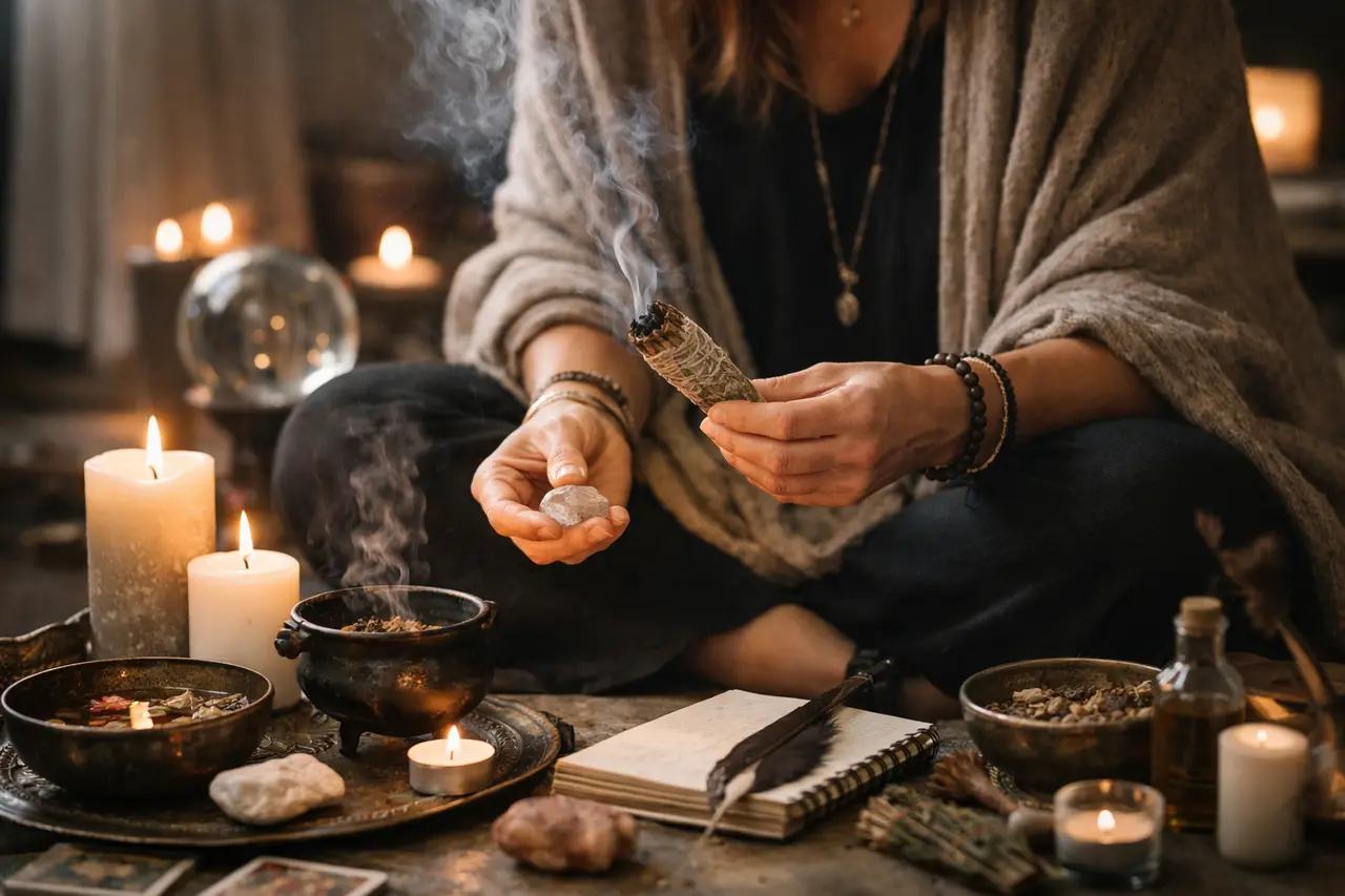 Imagen editorial para Rituales para Hacer: Guía Práctica para Conectar con Tu Energía Interior y Transformar Tus Deseos