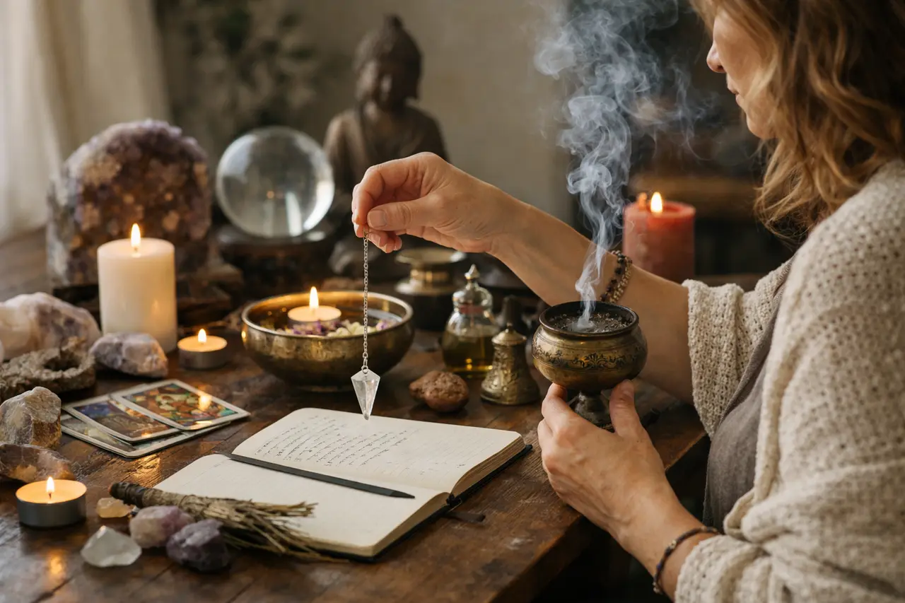 Imagen editorial para Rituales para Hacer: Pasos Clave para Conectar con Tus Deseos Espirituales de Manera Consciente