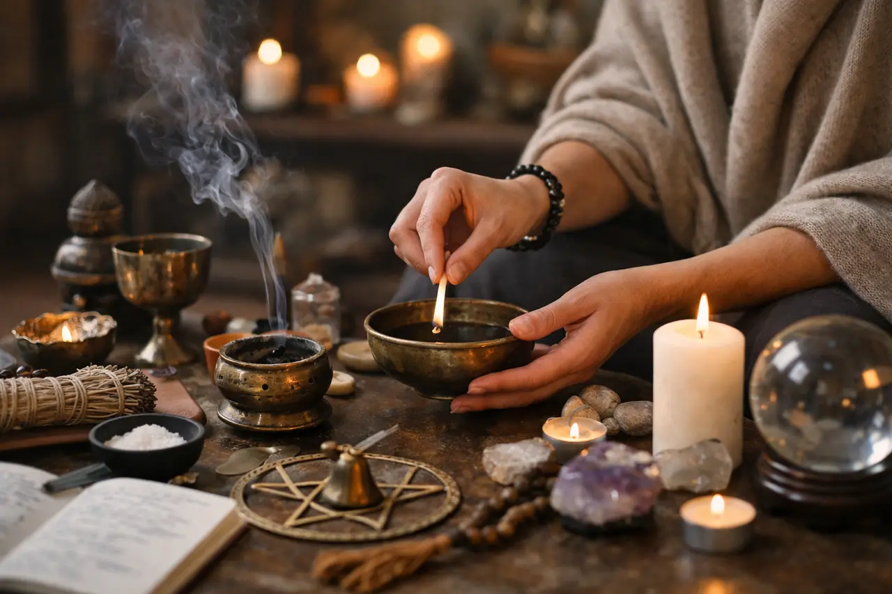 Imagen editorial para Rituales para Hacer: Pasos Clave para Crear Intenciones Espirituales Efectivas