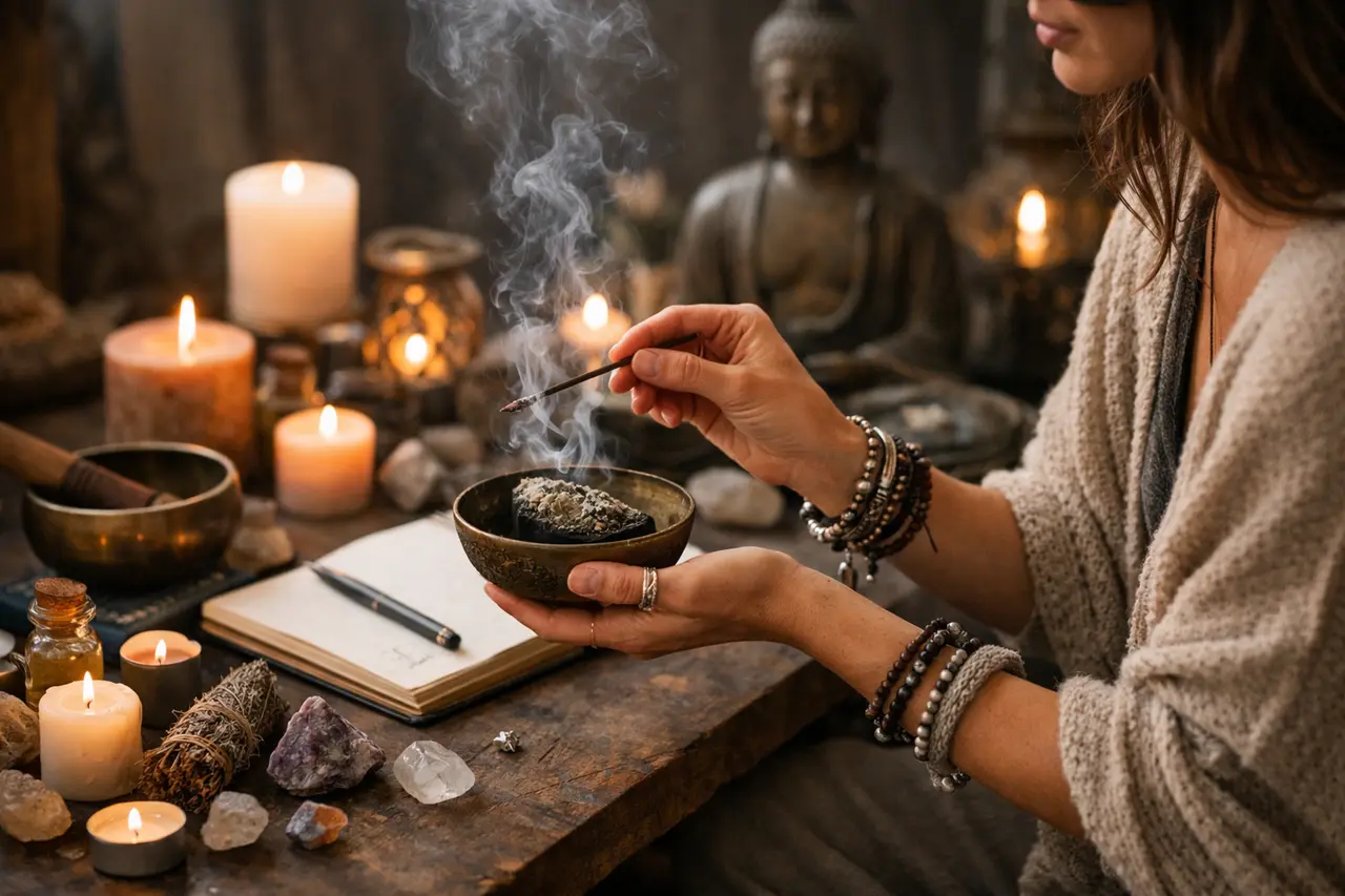 Imagen editorial para Rituales para Hacer: Pasos Prácticos para Transformar Tu Vida Espiritual
