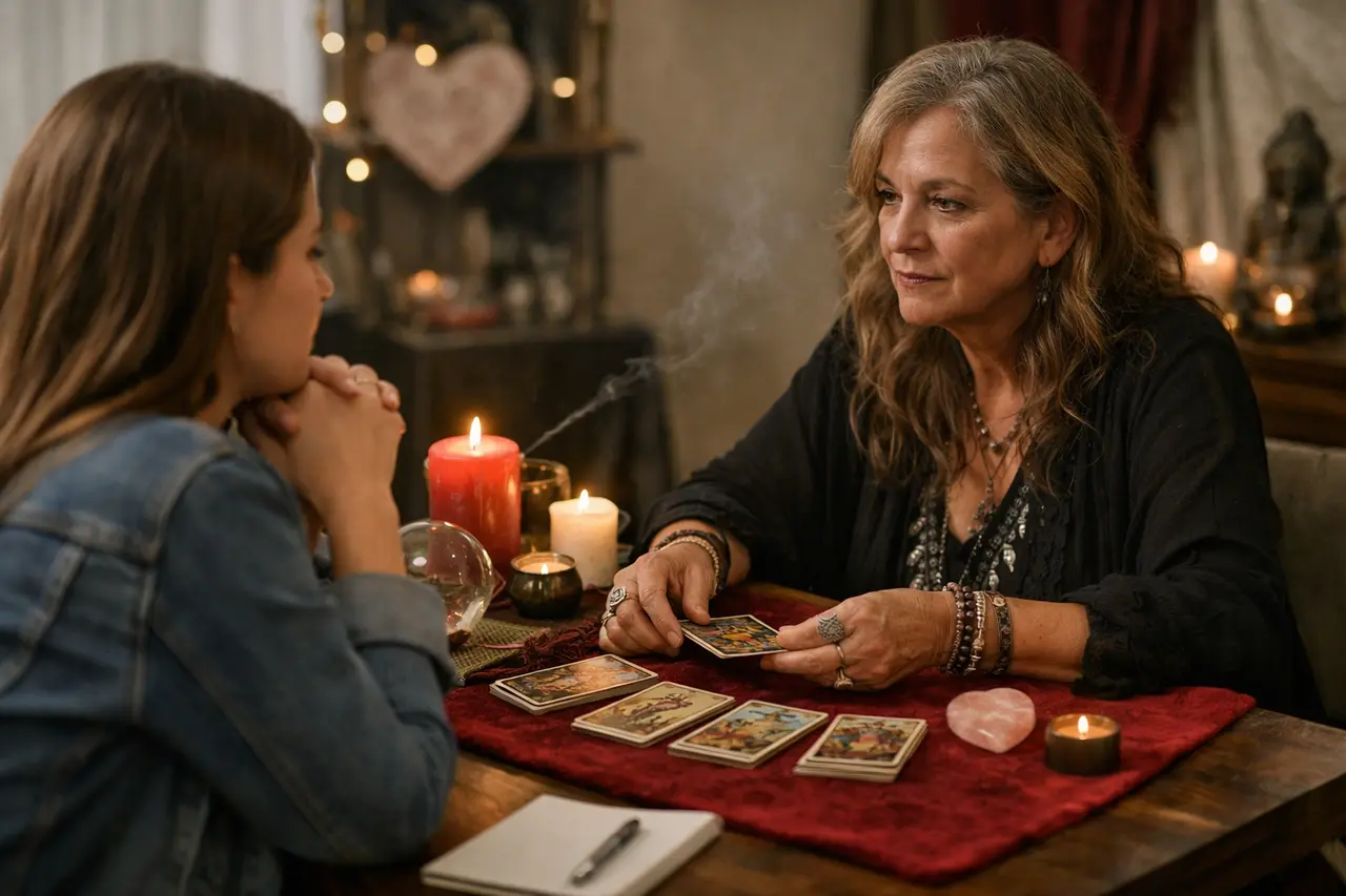 Imagen editorial para Videntes de Amor: Cómo Identificar a los Verdaderos Expertos y Transformar Tus Relaciones